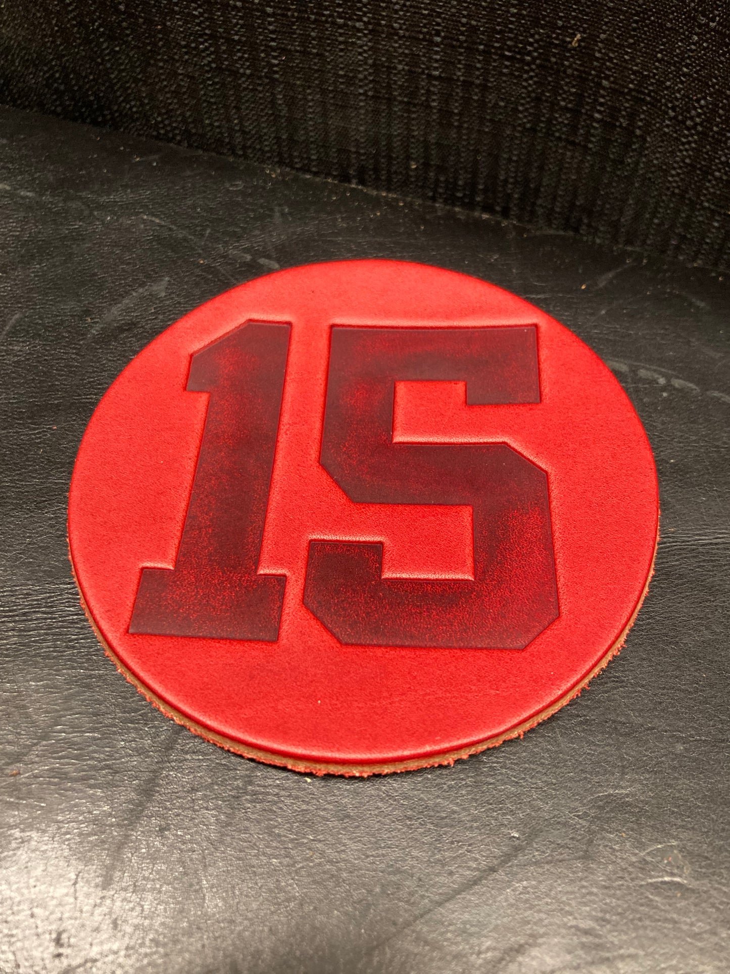 KC Football Coasters (set of 4)