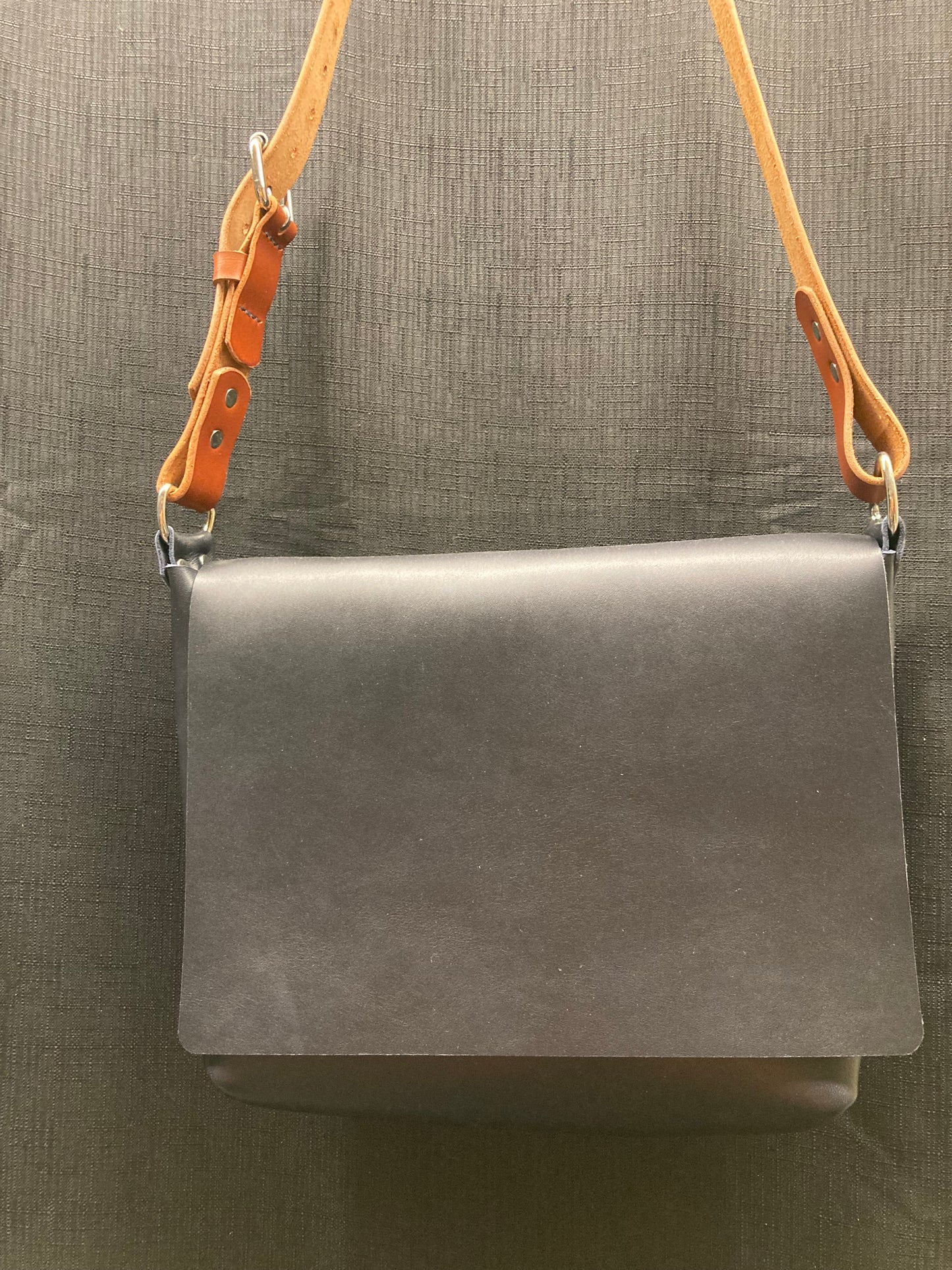 Navy Messenger Bag