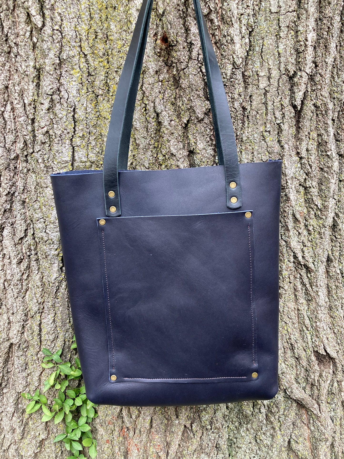 Navy Tote Bag