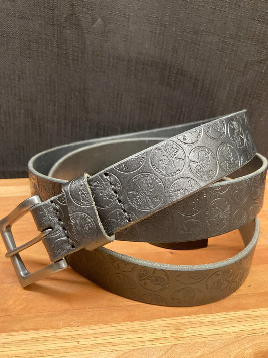 Black Pennies Belt