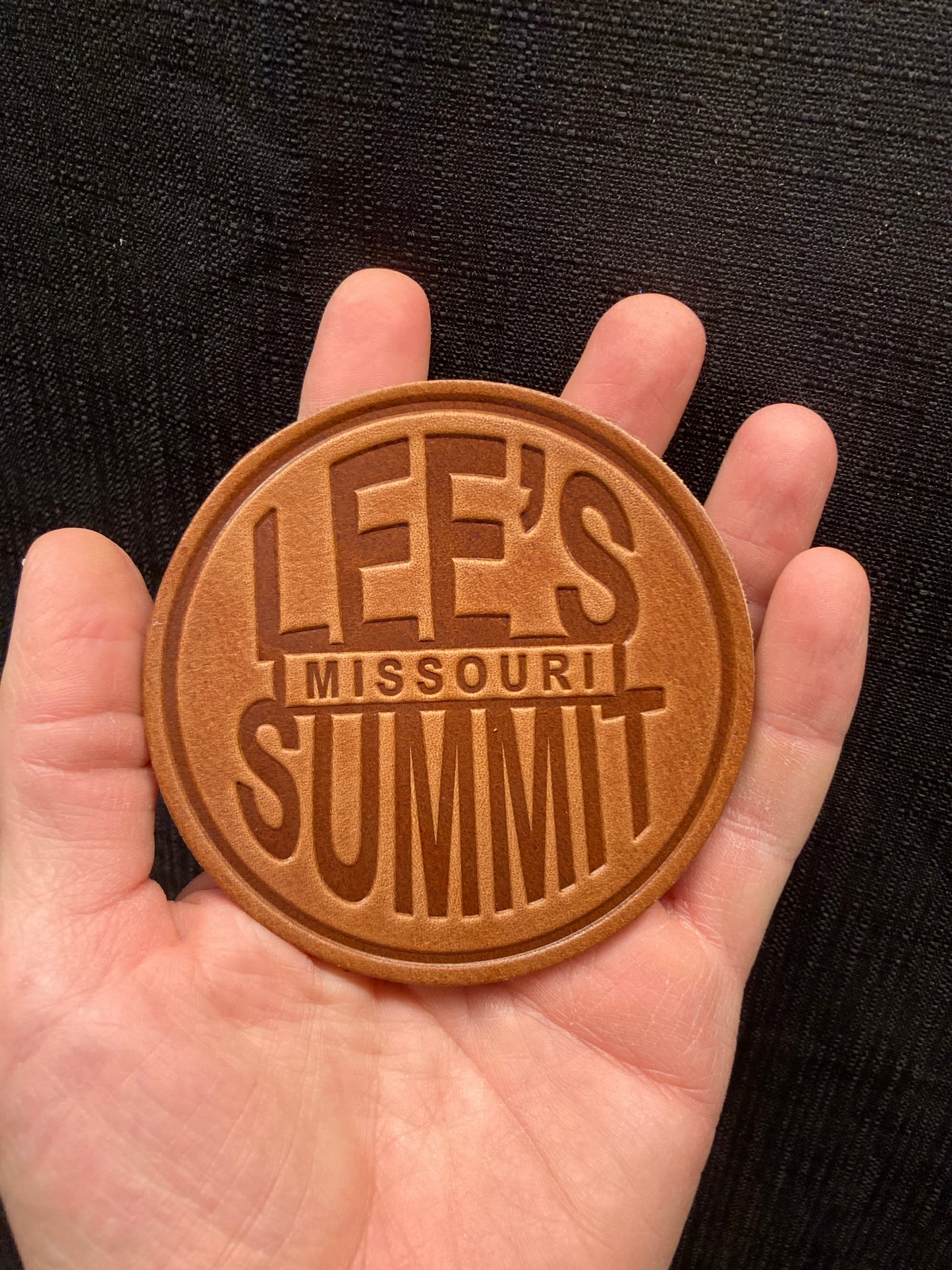 Leather (City) Coasters