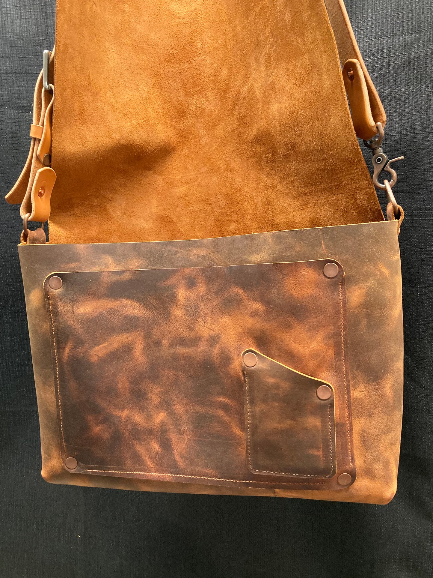 Copper Messenger Bag