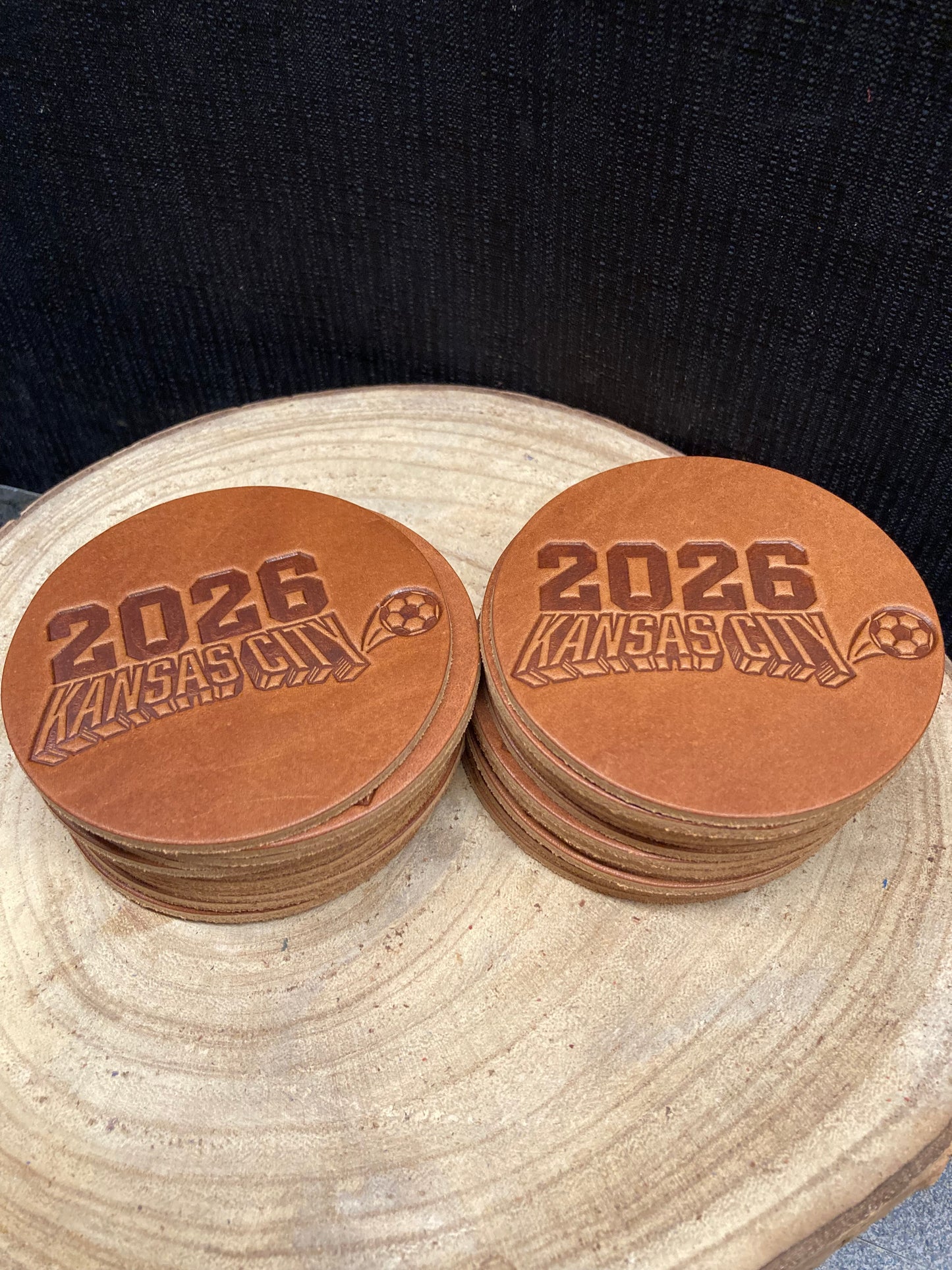 KC Soccer Coasters