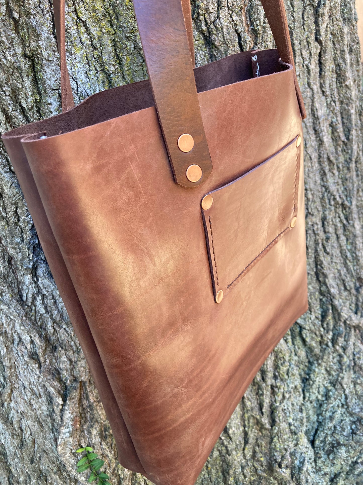 Large Brown Tote Bag