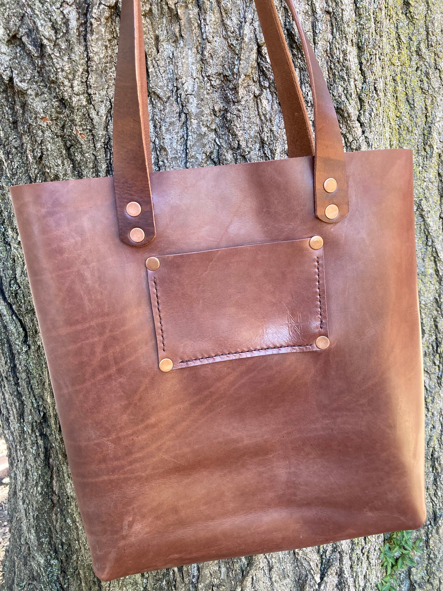 Large Brown Tote Bag