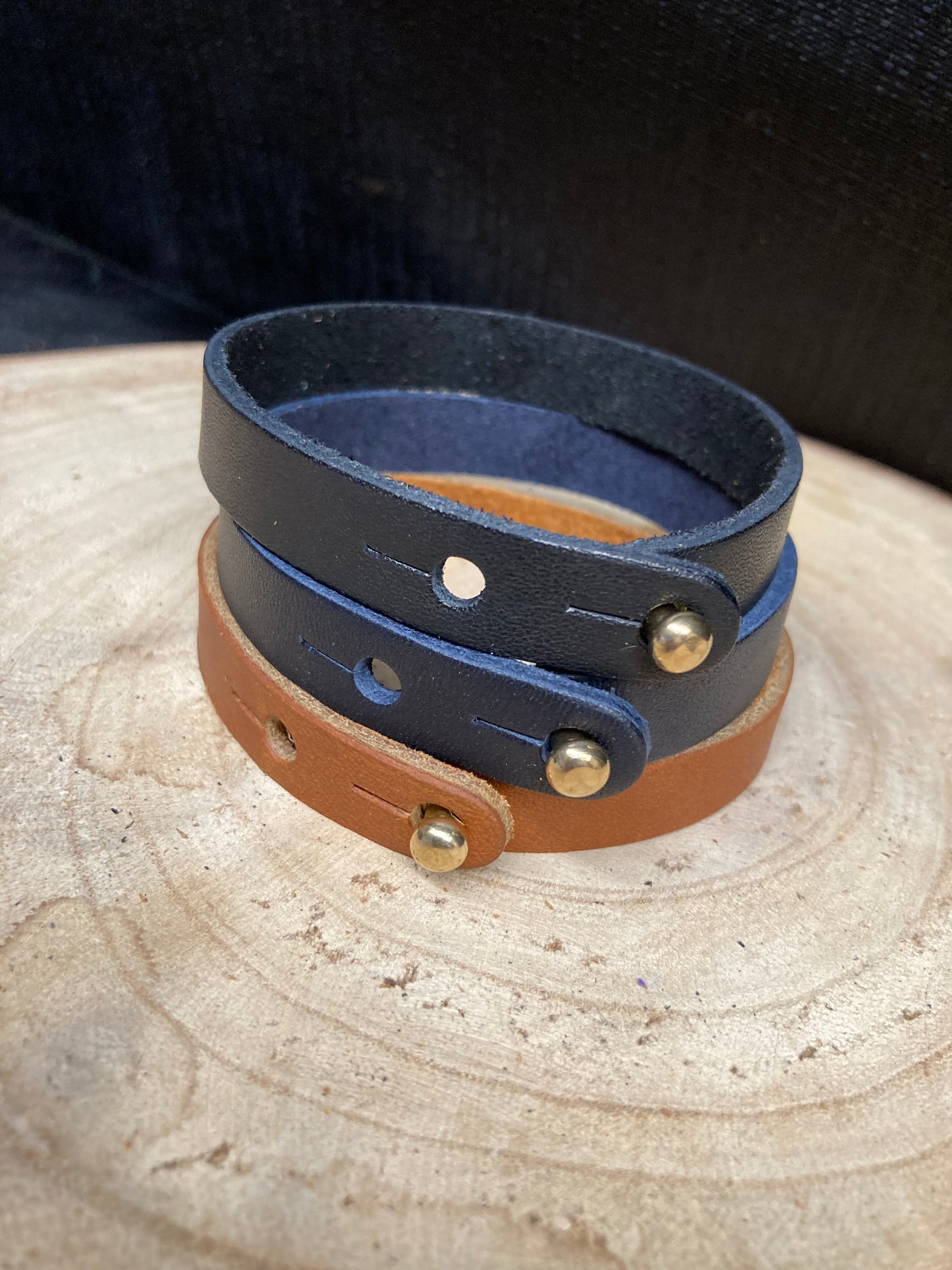 Personalized Leather Bracelet
