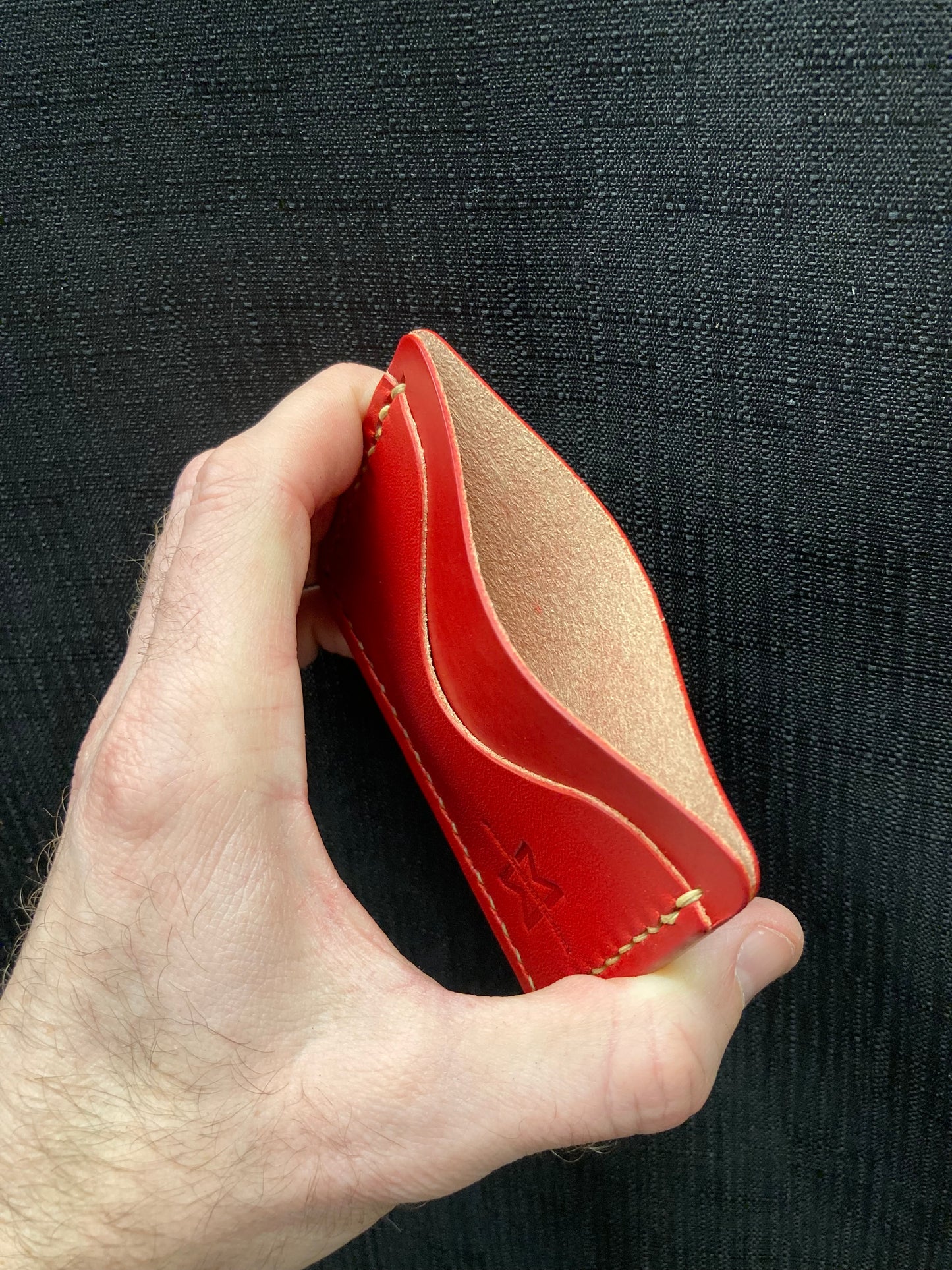 3 Pocket Wallet - Red Buffalo