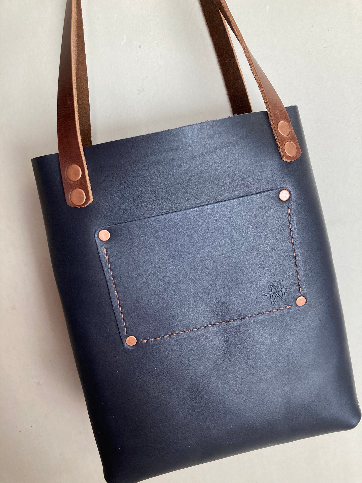 Navy Tote Bag (Medium)