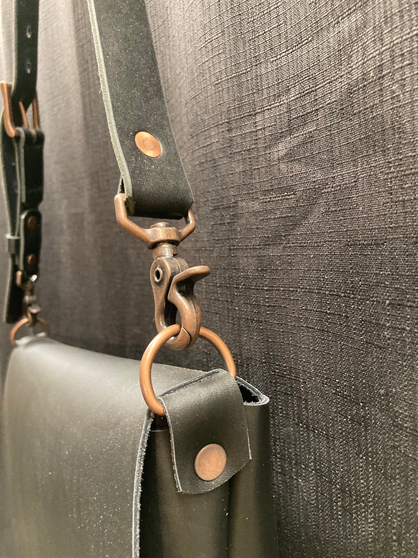 Black Messenger Bag
