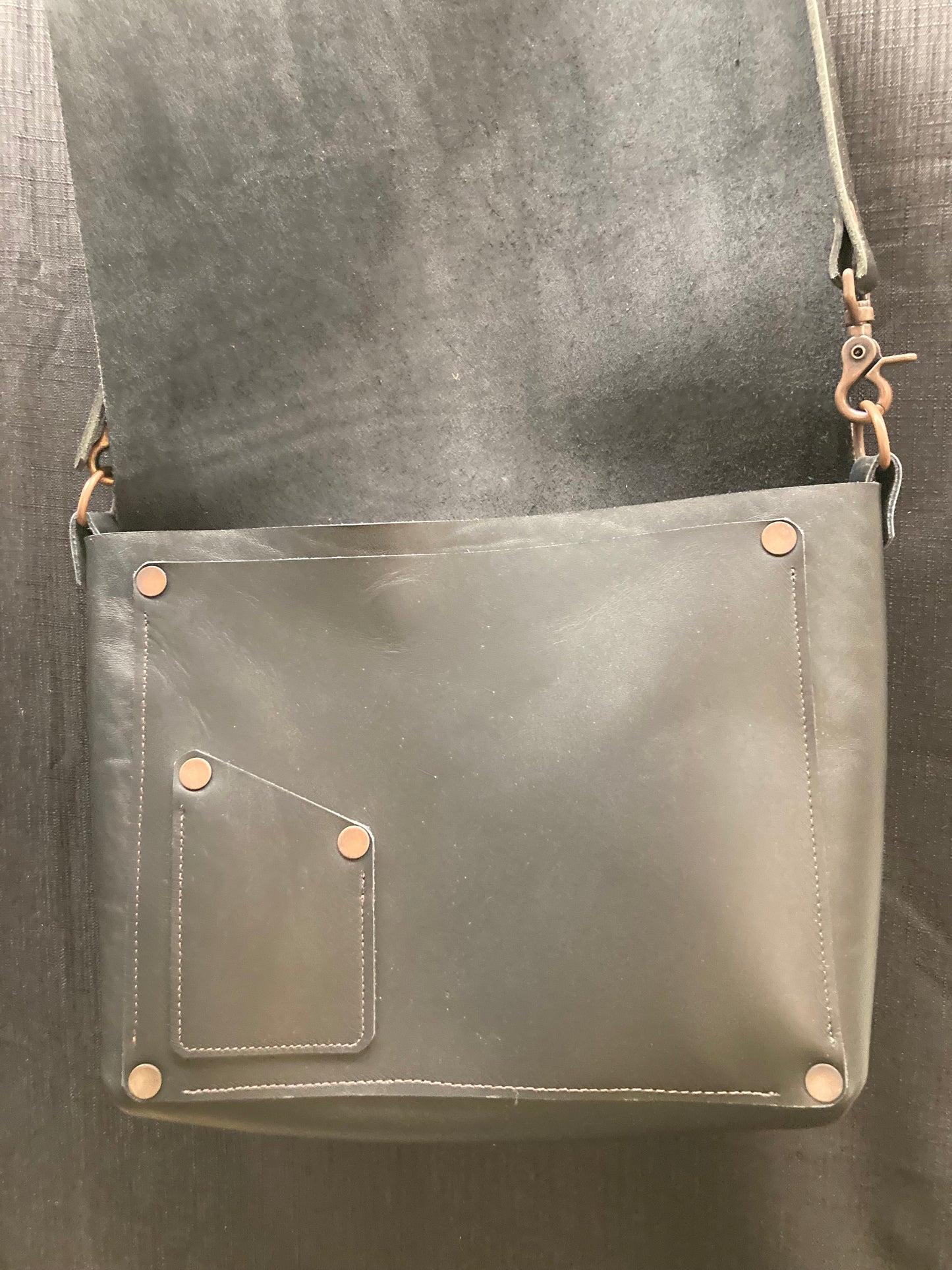 Black Messenger Bag