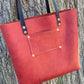 Large Cranberry Tote Bag