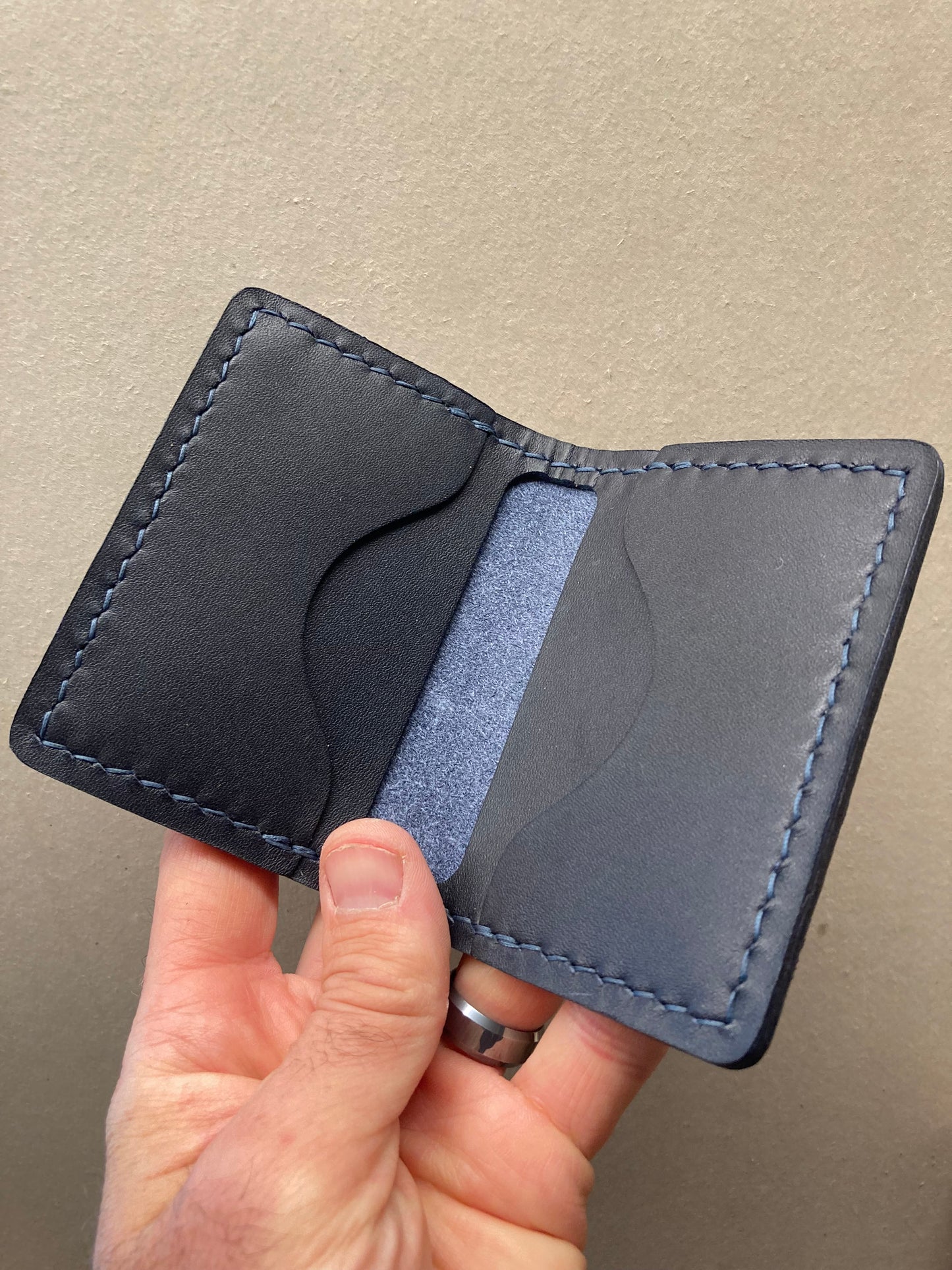 Bifold Wallet - Deep Navy