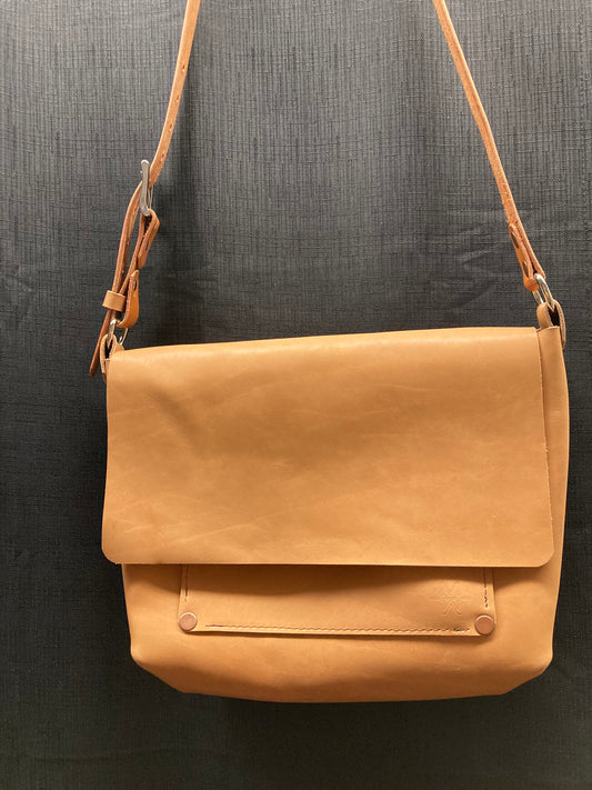 Tan Messenger Bag