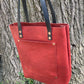 Large Cranberry Tote Bag