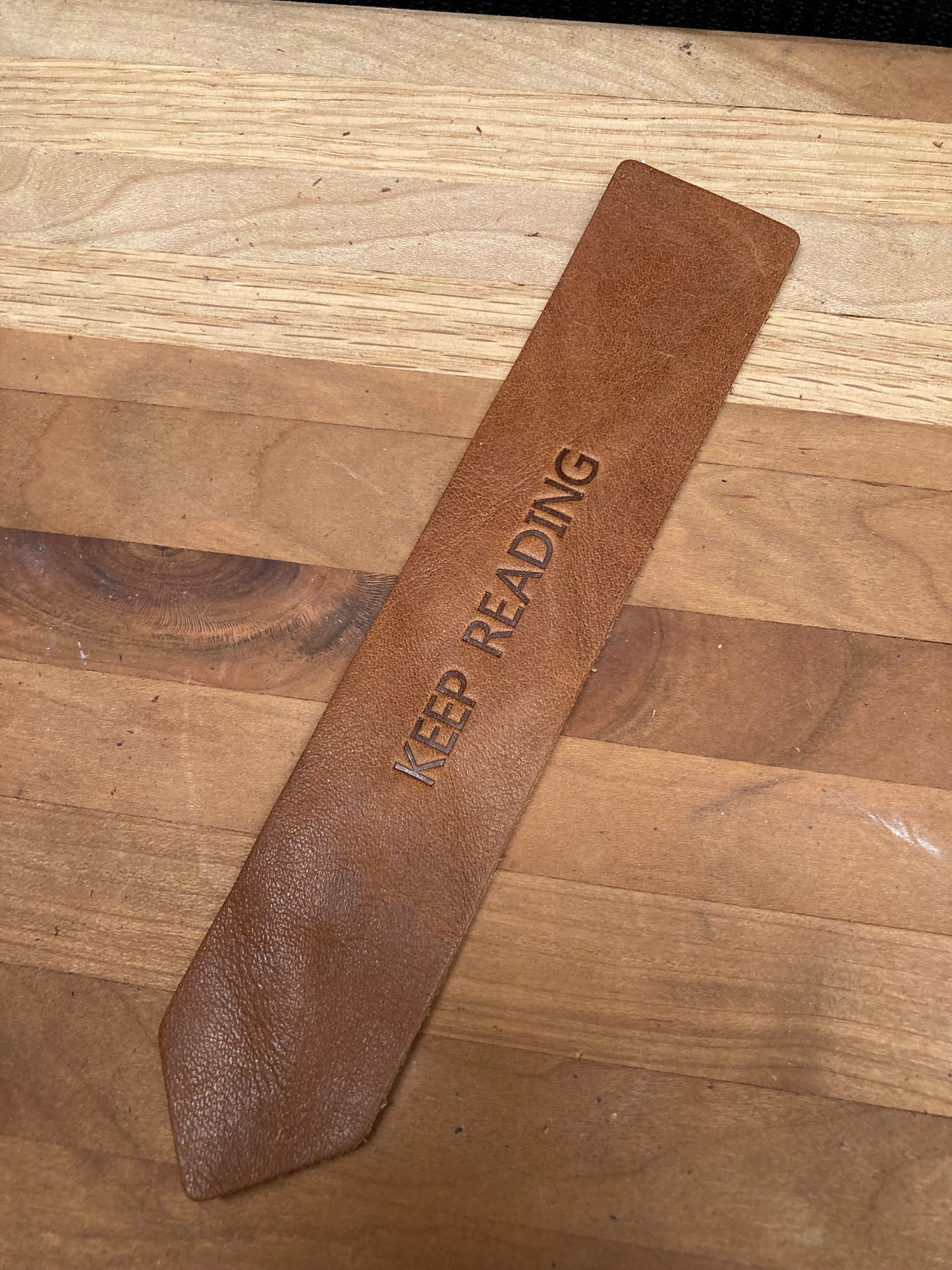Leather Bookmark