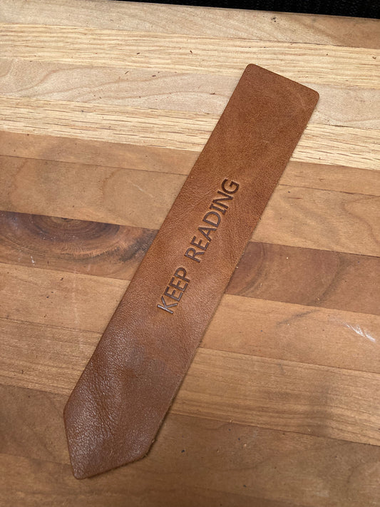 Leather Bookmark