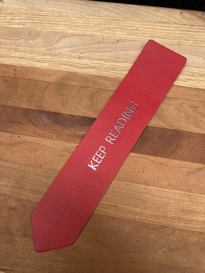 Leather Bookmark