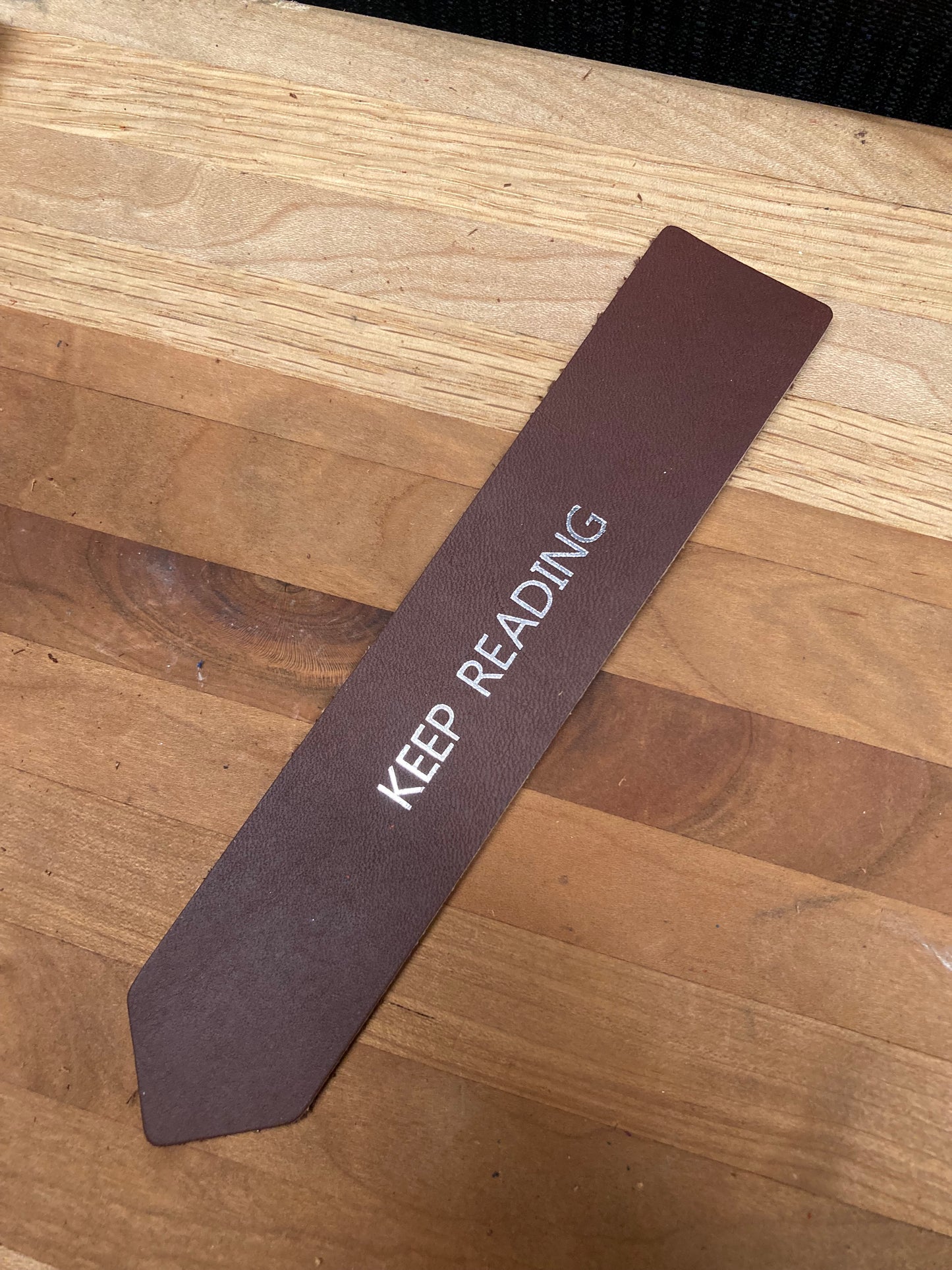 Leather Bookmark