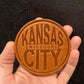 Leather (City) Coasters