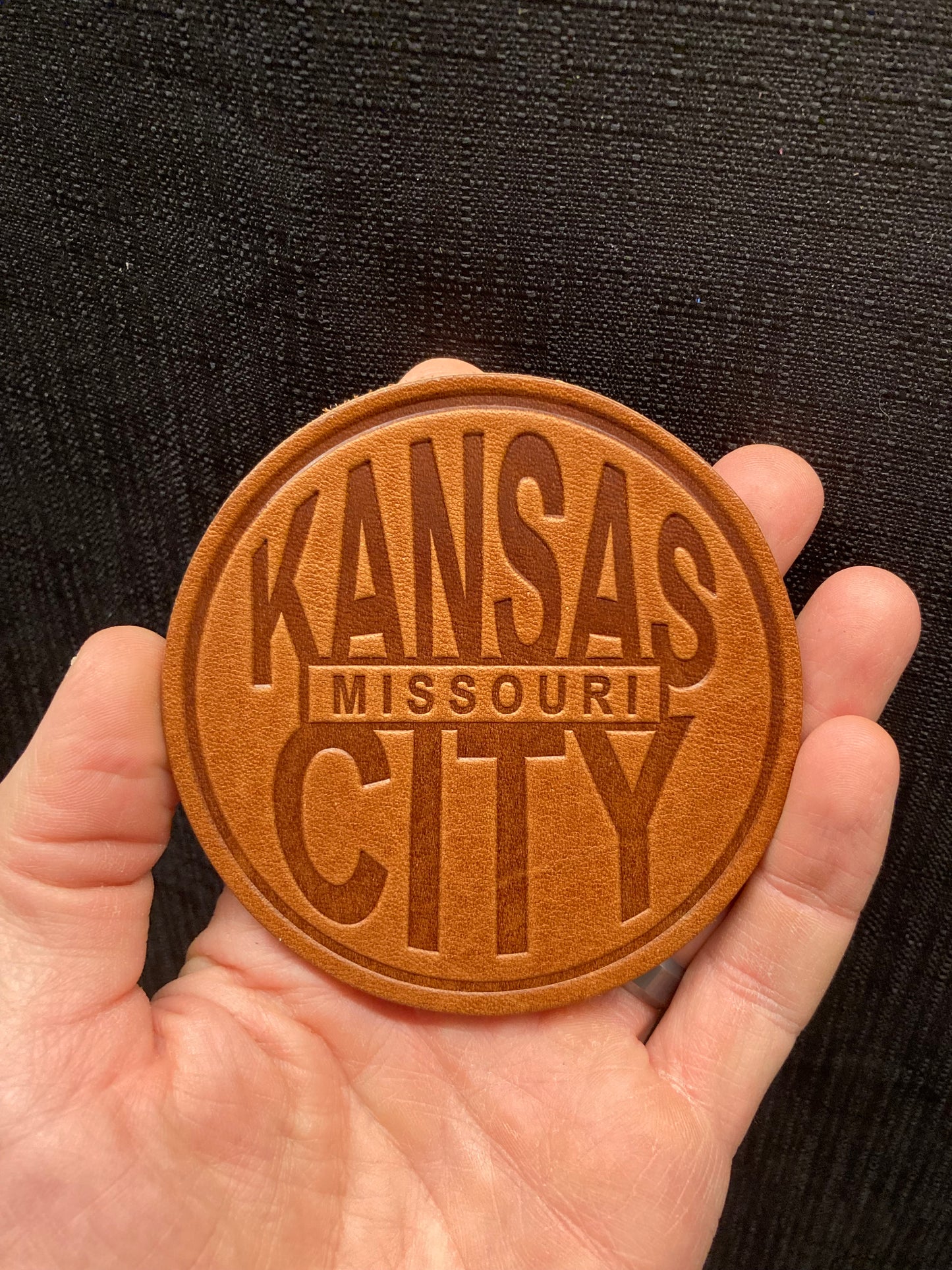 Leather (City) Coasters