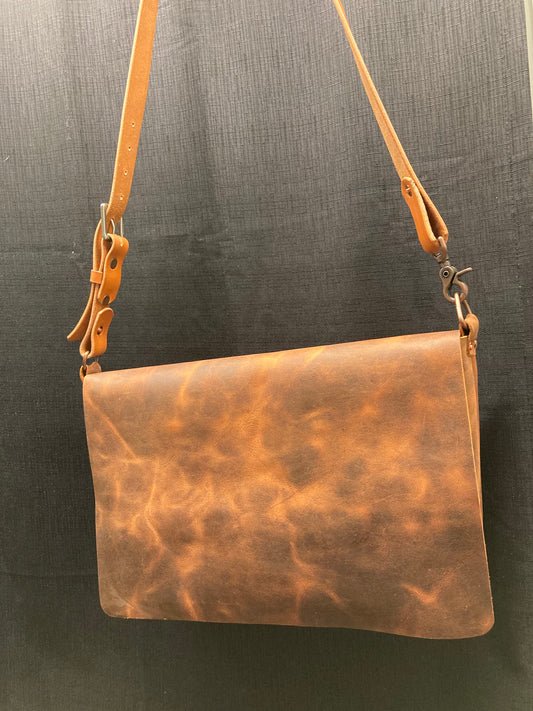 Copper Messenger Bag