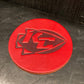 KC Football Coasters (set of 5)