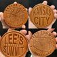 Leather (City) Coasters
