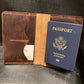 Leather Notebook/Passport Cover (for Field Notes)