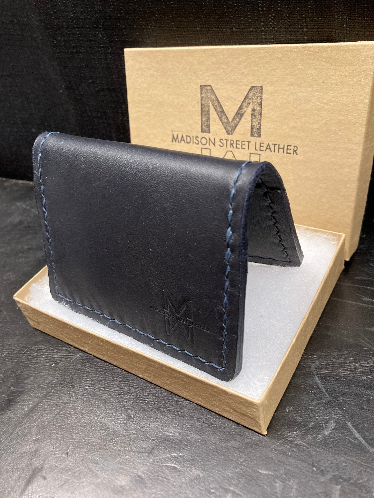 Bifold Wallet - Deep Navy