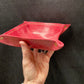 Distressed Red Valet Tray
